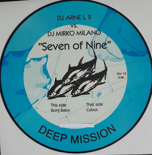 Dj Arne L Ii Vs. Dj Mirko Milano - Seven Of Nine (Usado)