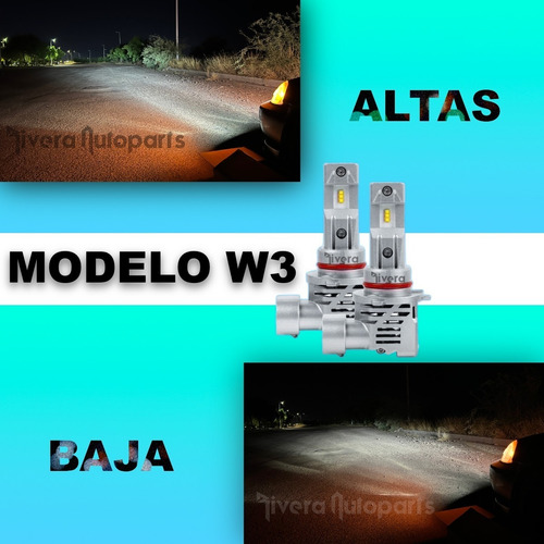W3 Kit Luces Led Tipo Xenon Hid H11 Baja Mitsu Eclipse 1995