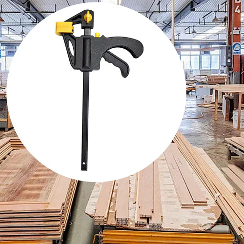 Sujeción De Madera Versátil Para Trabajos De Amarillo