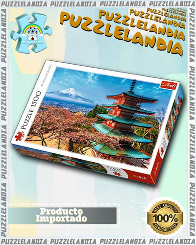 Rompecabezas Puzzle 1500 Piezas Trefl Mount Fuji (26132)