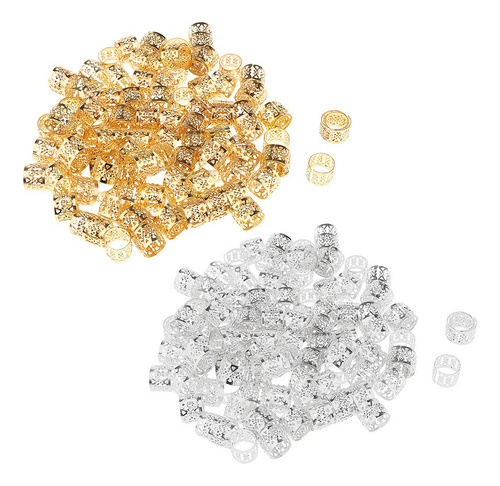 200x Anillos Para El Cabello Anillos Para Trenzas Clips Para