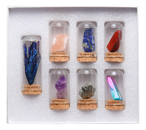 Colección Educativa De Rocas Y Minerales Juguete 7 Piezas