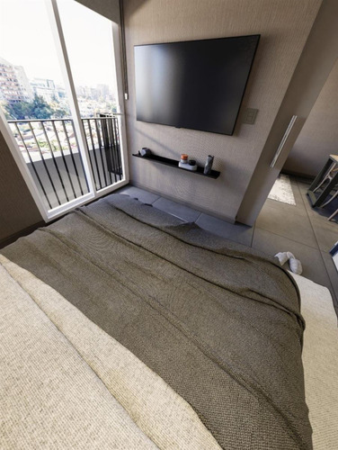 Departamento En Venta De 1 Dorm. En Santiago