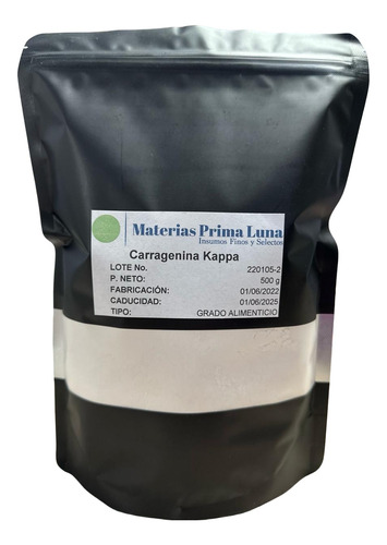 Carragenina Kappa 500 Gramos