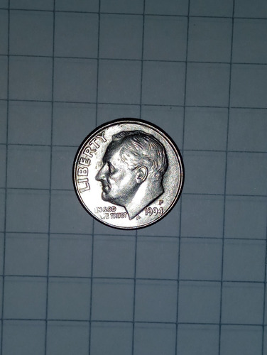 One Dime Roosevelt,  1994-p Us$  Moneda De 2,30 Grs.