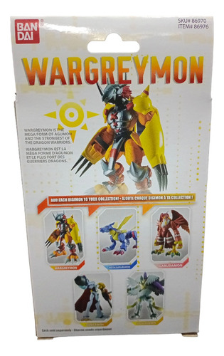 Digimon Wargreymon Bandai Shodo Original