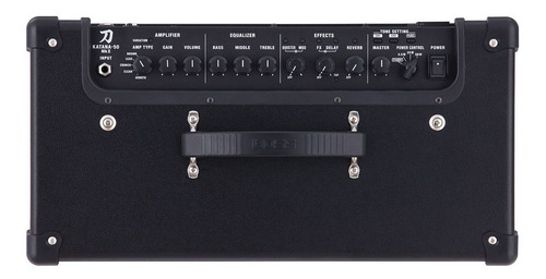 Amplificador Boss Katana 50 MkII Valvular para guitarra de 50W color negro 220V - 230V