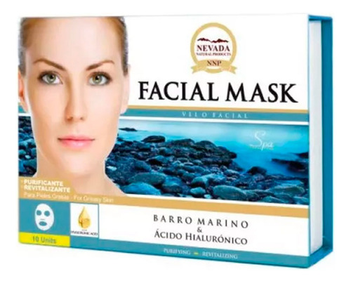 Mascarilla Velo Facial Nevada - g a $9900