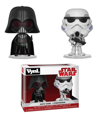 Funko Vynl Star Wars Darth Vader And Stormtrooper