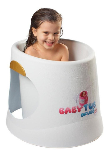 Imagem 1 de 1 de Banheira Babytub Ofurô - De 1 A 6 Anos - Branco - Baby Tub