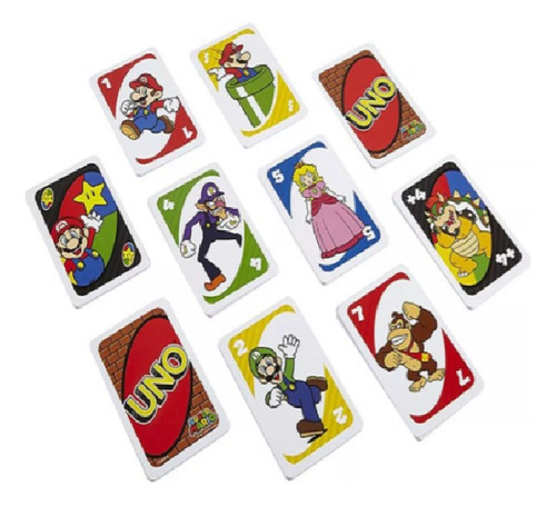 Juego De Mesa Familiar, Colección Original, U N O 4 Pack.
