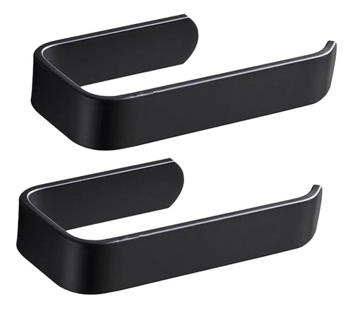 2x Estante Para Soporte De Papel Higiénico Gancho De
