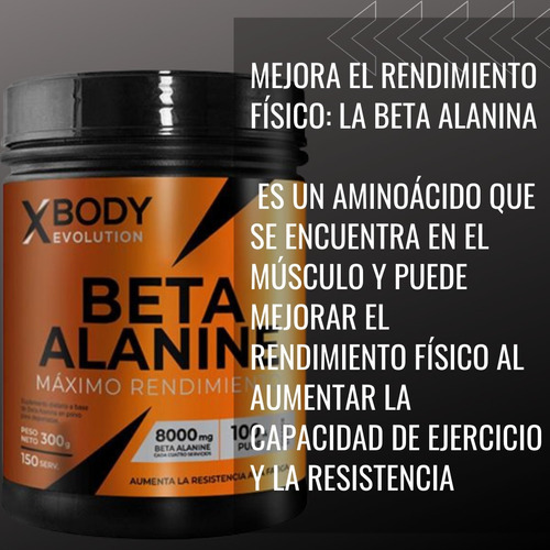 Beta-alanina - Xbody Evolution Sabor Sin sabor