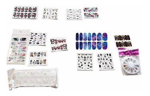 Equipo Para Decorar Uñas El Paquete Pro Nail Art Incluye 24 