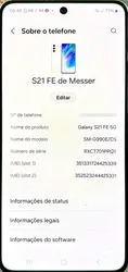 Comprar Bem Novinho Galaxi S21 Fe 5g no Mercado Livre