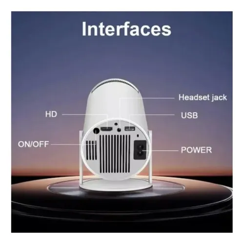Proyector Smart Tv Android11 Wifi Portatil Con Apps Y Magic