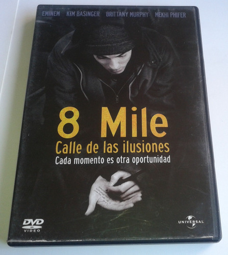 8 Mile Calle De Las Ilusiones Pelicula Dvd Eminem Basinger