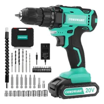 Comprar Taladro Inalambrico Comoware De 20 V, Juego De Taladros E...