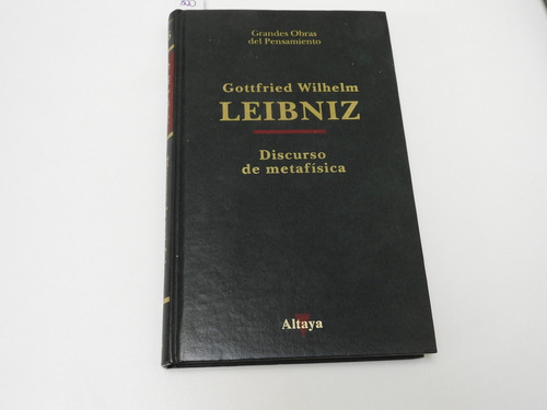 Leibniz. Discurso De Metafisica. G. Wilhelm - L551