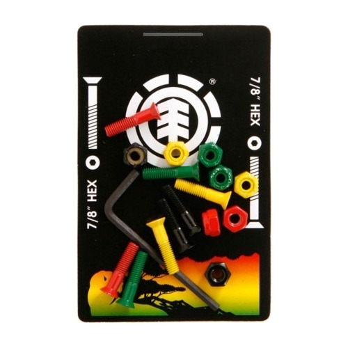 Tornillos Skate Element Irie Rasta 7/8 