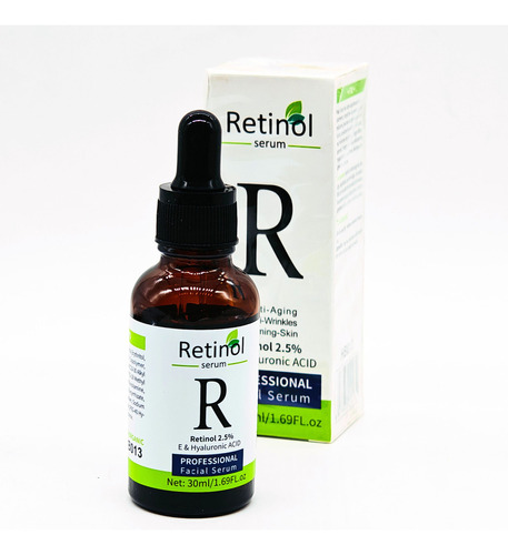 Serum De Retinol 2.5% Con Vitamina E Y Acido Hialuronico 30g Heblee Tipo de piel Todo tipo de piel