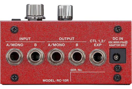 Boss Rc-10r Rhythm Loop Station Pedal