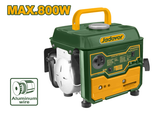 Planta 800w Generador Portátil 2 Tiempos Gasolina Pequeña