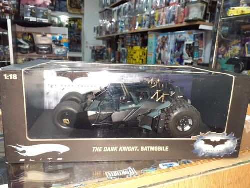 Hot Wheels Elite 1:18 The Dark Knight Batmobile Tumbler