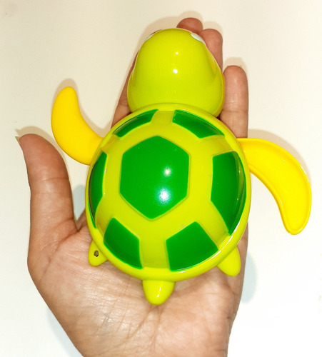 Tortuga Marina Nadadora A Cuerda Hola 527a Juego Baño Edu
