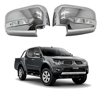 Comprar Cubre Espejos Cromados Con Led Mitsubishi L200 2008-2015