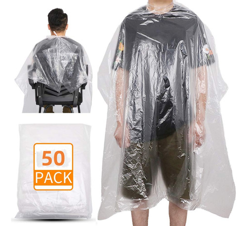 50 Capas Desechables Para Tintura Y Corte
