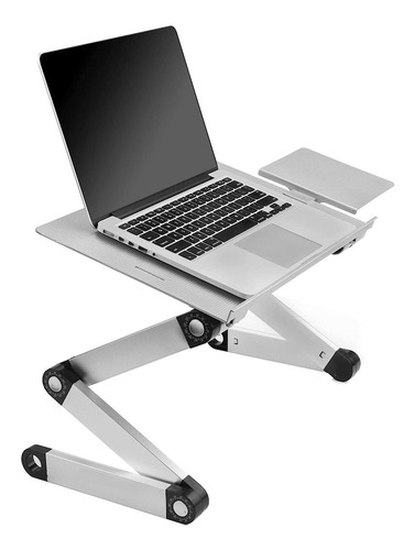 Mesa Notebook Laptop Aluminio Multiples Posiciones Cooler ®