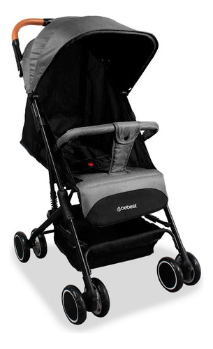 Coche Para Bebe Tipo Maleta Bebesit Color Negro