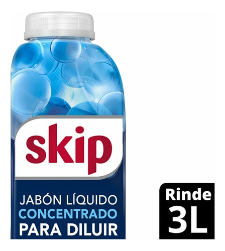 Jabon Liquido Skip Diluir X500 Power Oxi Blanco Supremo  
