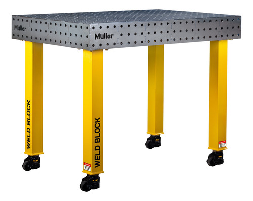 Mesa Soldadura Müller 800x1200mm 2.0 Soldar Tig Mig