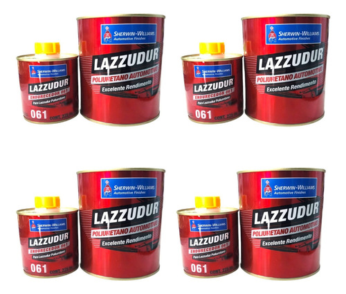 Tinta Auto Pu Preto Cadilac Brihante + Catalisador 4 Unidade