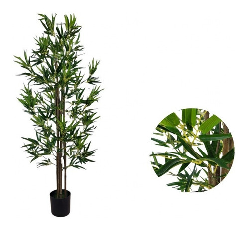 Planta Decorativa Artificial Bamboo 1,50 Mts