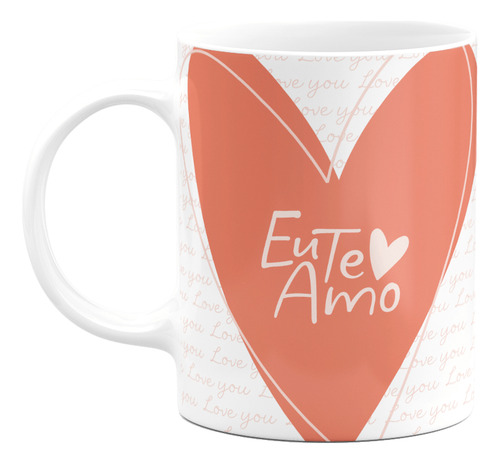 Caneca Namorados - Eu Te Amo - Lv3 - 325ml