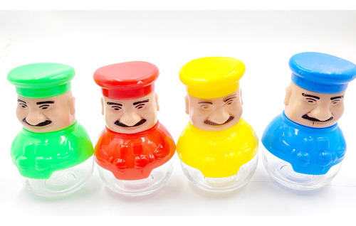 50 Saleros Modelo Chef Tapa De Colores