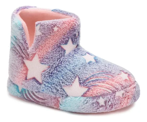 Pantufla Bot n Andrea Girls Brillo En Oscuridad Ni a Lila Cuotas