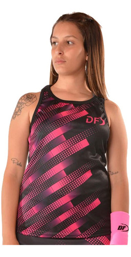 Remera Mujer Deportiva Padel Tenis Df O F E R T A Leer