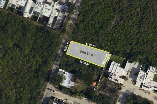 Terreno De 968 M2 En Santa Gertrudis Copo, Mérida.