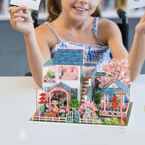 Kits De Casas En Miniatura Diy Mini Casa De Muñecas Casa De