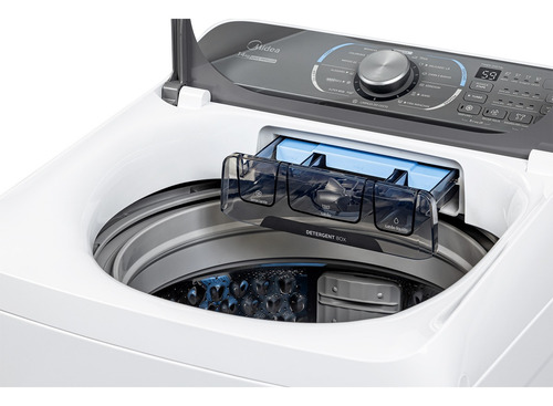 Máquina De Lavar Roupas 14kg Branca Midea Wave Impeller 220v Branco