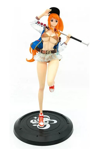 Figura One Piece Nami Sexy Traje Beisbol Hentai Anime