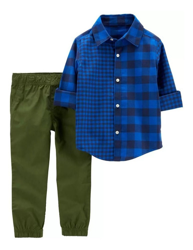 Set 2 Piezas. Camisa Y Pantalón Carters.