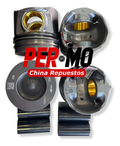 Kit Pistón Motor Maxus T60 2.0 Pasador Y Anillos (4) Nuevo