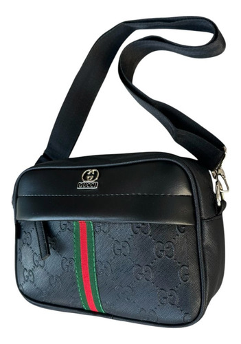 Mariconera P Caballero Bandolera Varios Modelos Envio Grati Negro Tra 2 Lisa