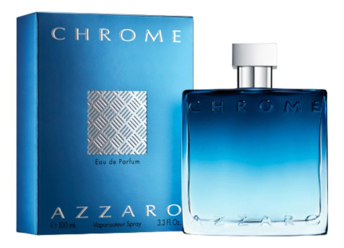 Perfume Azzaro Chrome Eau De Parfum 100ml Para Homens