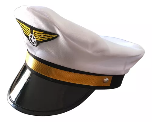 Gorra Sombrero Marinero Blanco Playboy Disfraces marinero GENERICO